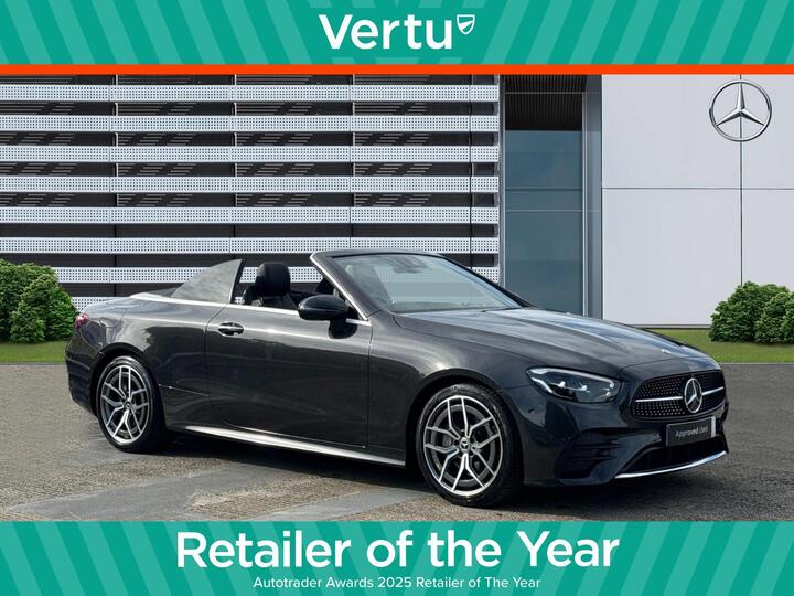 Mercedes-Benz E Class 2.0 E220d AMG Line (Premium) Cabriolet G-Tronic+ Euro 6 (s/s) 2dr