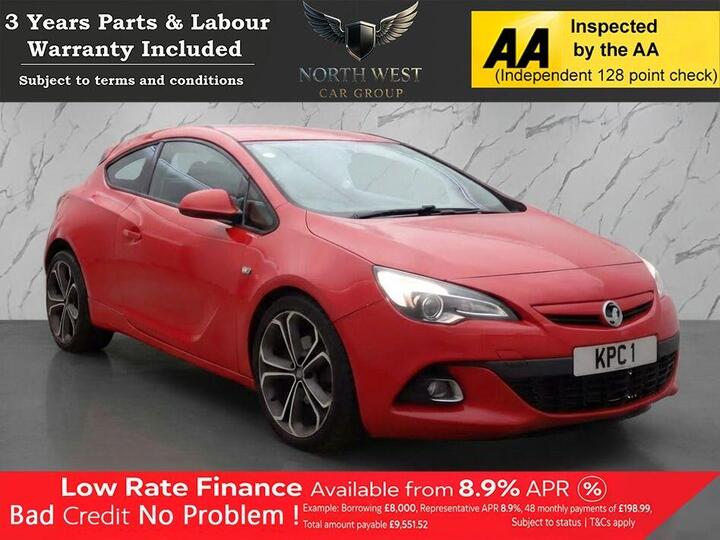 Vauxhall ASTRA GTC 1.4T Limited Edition Euro 5 (s/s) 3dr Vauxhall ASTRA GTC 1.4T Limited Edition Euro 5 (s/s) 3dr