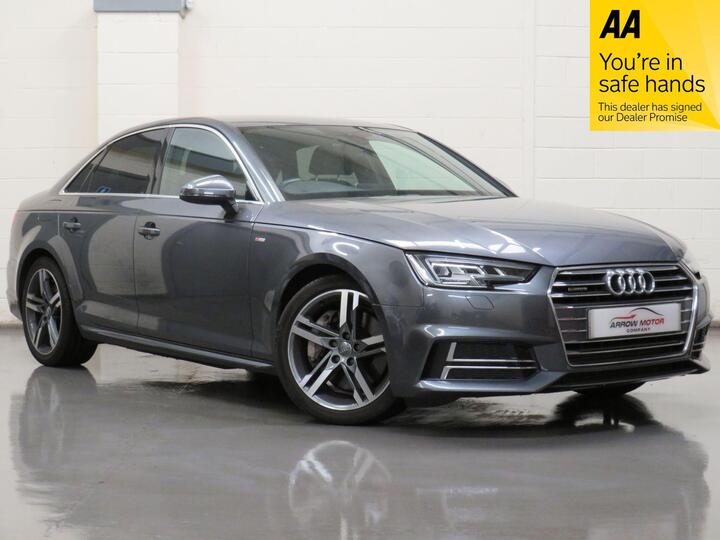 Audi A4 3.0 TDI V6 S Line Tiptronic Quattro Euro 6 (s/s) 4dr