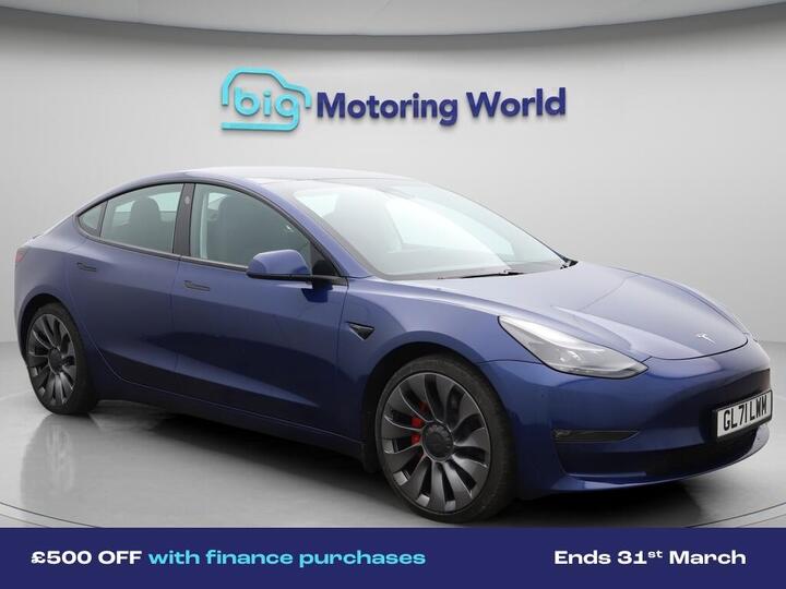 Tesla Model 3 (Dual Motor) Long Range Auto 4WDE 4dr