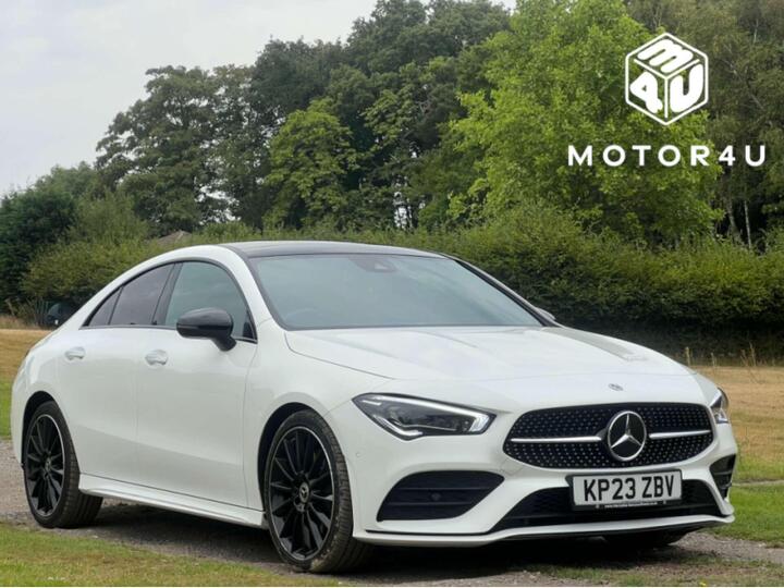 Mercedes-Benz CLA 2.0 CLA220d AMG Line Night Edition (Premium Plus) Coupe 8G-DCT Euro 6 (s/s) 4dr Mercedes-Benz CLA 2.0 CLA220d AMG Line Night Edition (Premium Plus) Coupe 8G-DCT Euro 6 (s/s) 4dr