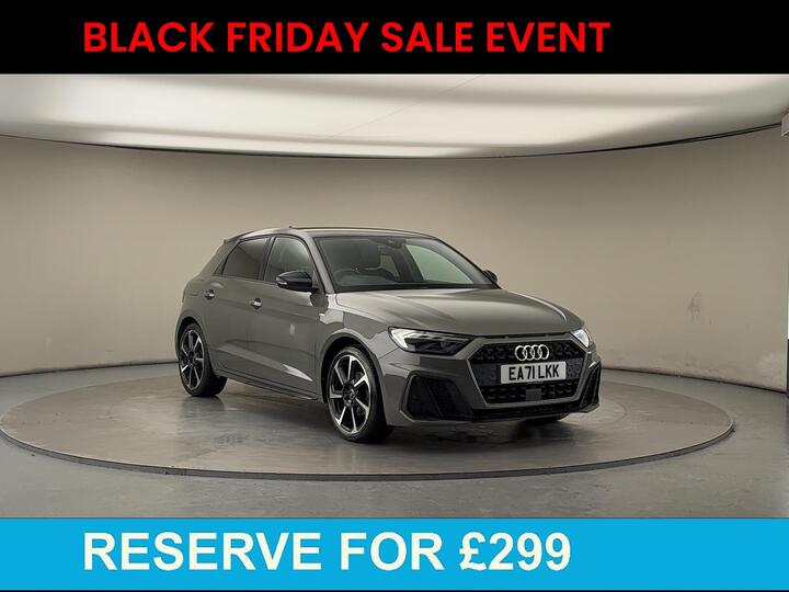 Audi A1 1.0 TFSI 30 Black Edition Sportback S Tronic Euro 6 (s/s) 5dr