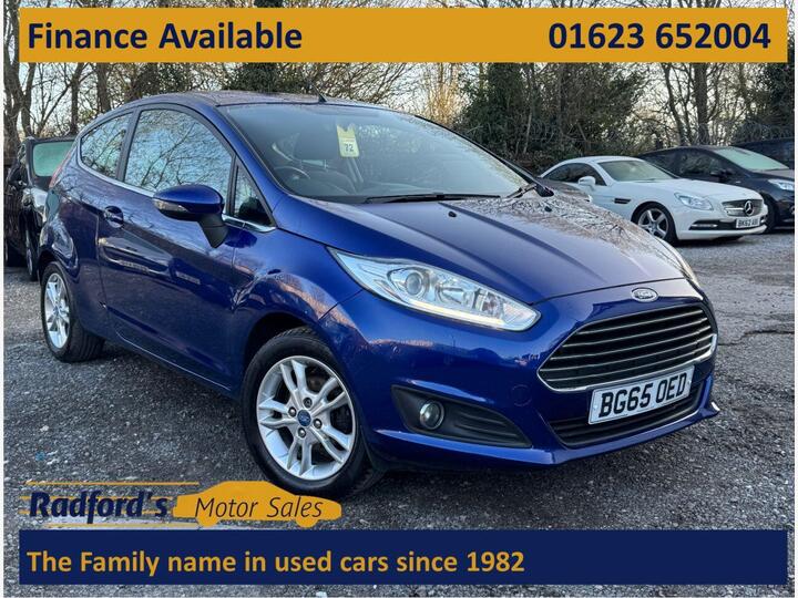 Ford FIESTA 1.0T EcoBoost Zetec Euro 6 (s/s) 3dr