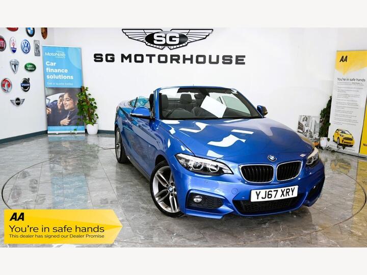 BMW 2 SERIES 2.0 218d M Sport Euro 6 (s/s) 2dr