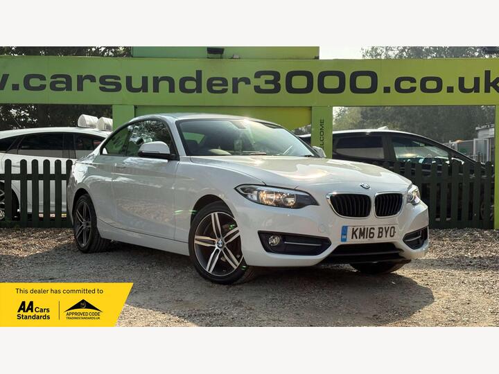 BMW 2 SERIES 1.5 218i Sport Euro 6 (s/s) 2dr