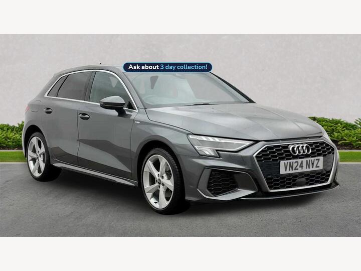 Audi A3 1.4 TFSIe 40 S Line Sportback S Tronic Euro 6 (s/s) 5dr 13kWh