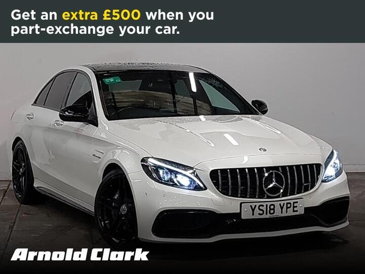 Mercedes-Benz C Class 4.0 C63 V8 BiTurbo AMG (Premium) SpdS MCT Euro 6 (s/s) 4dr