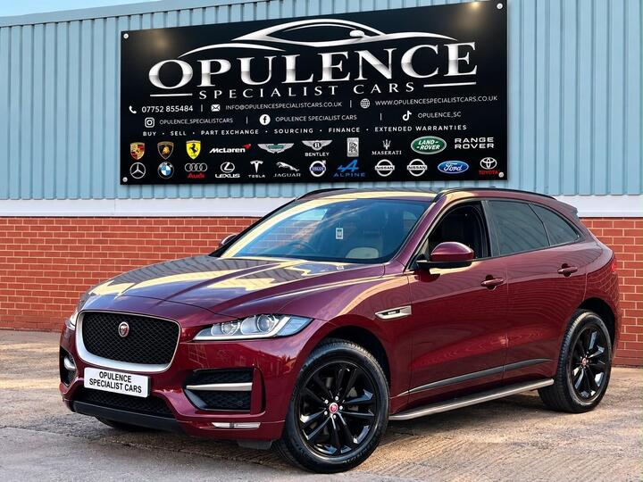 Jaguar F-PACE 2.0 D180 R-Sport Auto AWD Euro 6 (s/s) 5dr