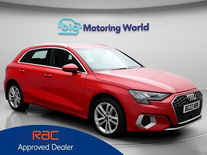 Audi A3 1.4 TFSIe 40 Sport Sportback S Tronic Euro 6 (s/s) 5dr 13kWh
