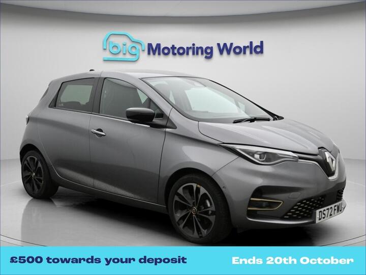 Renault Zoe R135 EV50 52kWh Iconic Auto 5dr (Boost Charge)