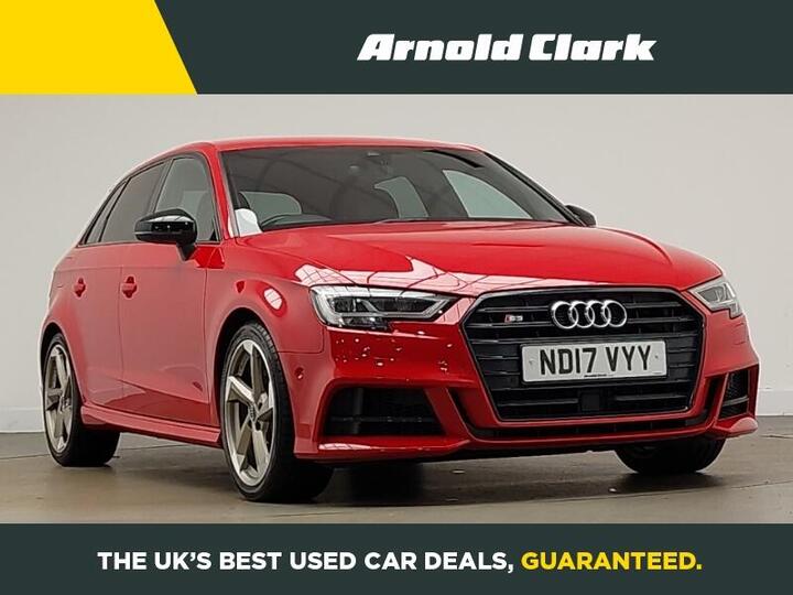 Audi S3 2.0 TFSI Black Edition Sportback S Tronic Quattro Euro 6 (s/s) 5dr