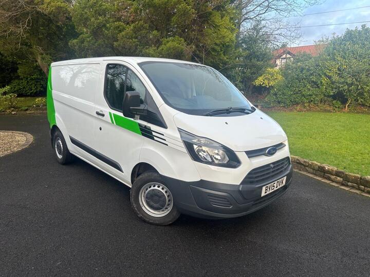 Ford TRANSIT CUSTOM 2.2 TDCi 270 ECOnetic Panel Van 5dr Diesel Manual L1 H1 (162 G/km, 98 Bhp) NO VAT, VERY CLEAN,