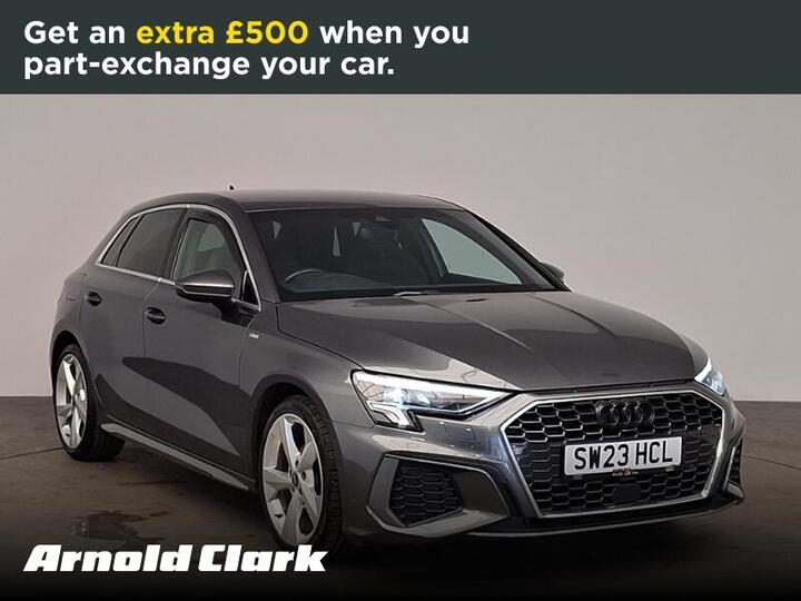 Audi A3 1.0 TFSI 30 S Line Sportback S Tronic Euro 6 (s/s) 5dr