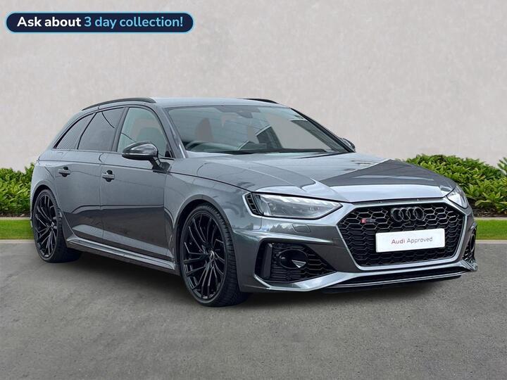 Audi RS4 2.9 TFSI V6 Carbon Black Tiptronic Quattro Euro 6 (s/s) 5dr Audi RS4 2.9 TFSI V6 Carbon Black Tiptronic Quattro Euro 6 (s/s) 5dr