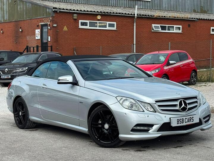 Mercedes-Benz E Class 2.1 E250 CDI BlueEfficiency Sport Cabriolet G-Tronic+ Euro 5 (s/s) 2dr