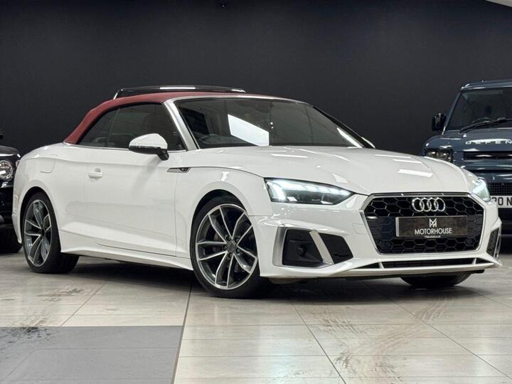Audi A5 CABRIOLET 2.0 TFSI 40 S Line S Tronic Euro 6 (s/s) 2dr Audi A5 CABRIOLET 2.0 TFSI 40 S Line S Tronic Euro 6 (s/s) 2dr
