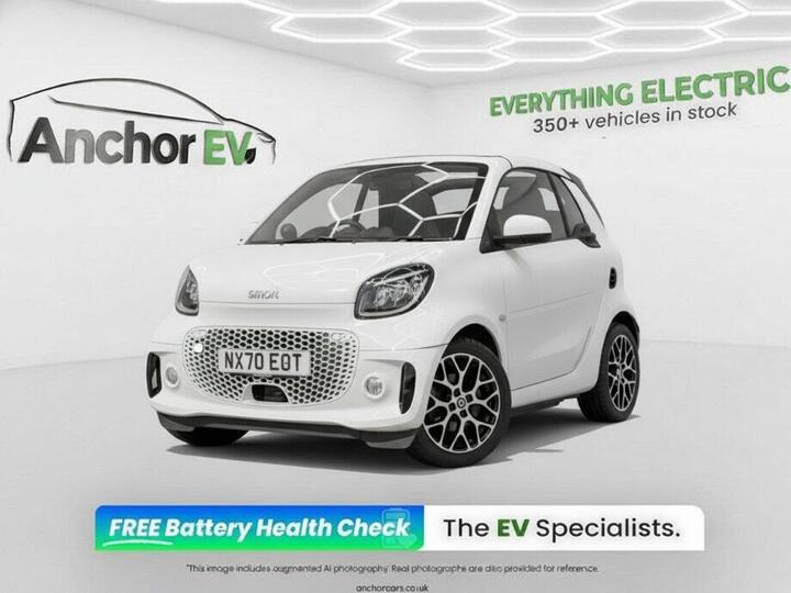Smart Fortwo 17.6kWh Prime Exclusive Cabriolet Auto 2dr (22kW Charger)