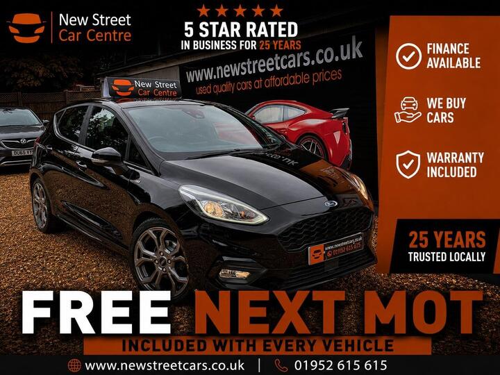 Ford Fiesta 1.0T EcoBoost ST-Line Euro 6 (s/s) 5dr
