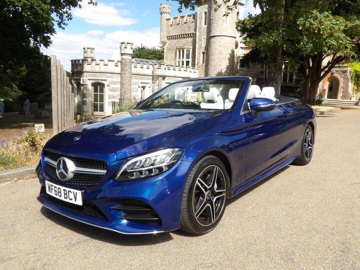 Mercedes-Benz C Class 1.5 C200 MHEV AMG Line Cabriolet G-Tronic+ Euro 6 (s/s) 2dr