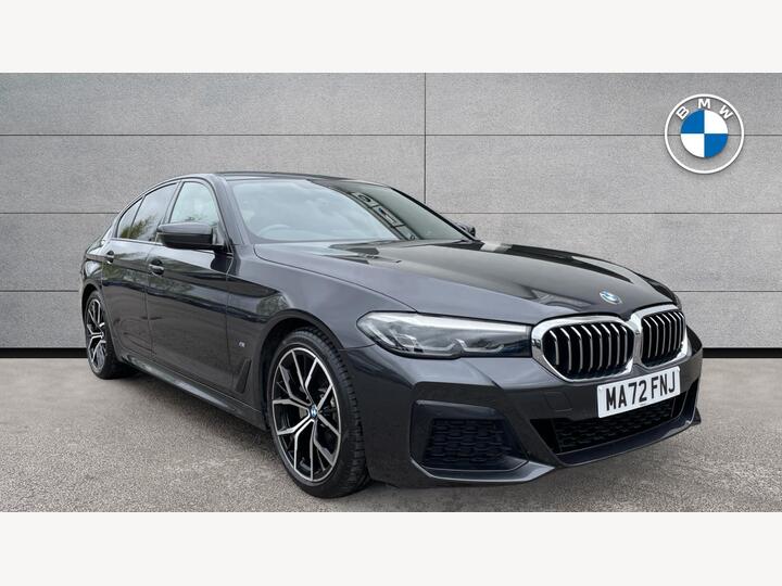 BMW 5 Series 2.0 520d MHT M Sport Steptronic Euro 6 (s/s) 4dr BMW 5 Series 2.0 520d MHT M Sport Steptronic Euro 6 (s/s) 4dr