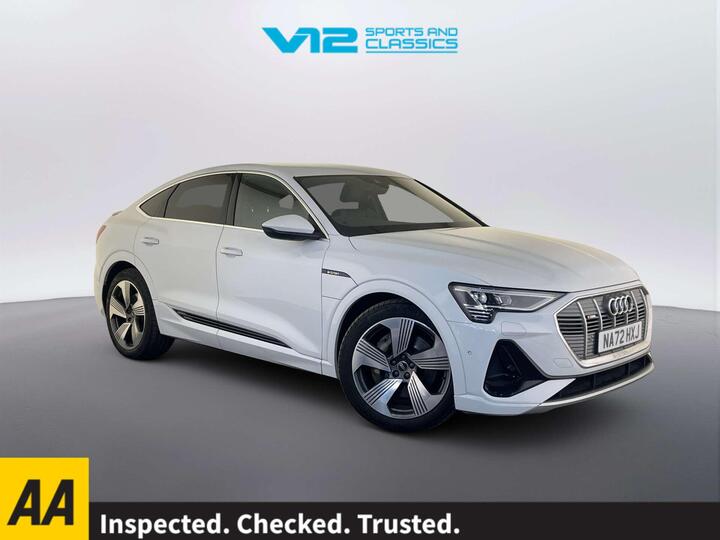 Audi E-tron 55 S Line Sportback Auto Quattro 5dr 95kWh (11kW Charger)