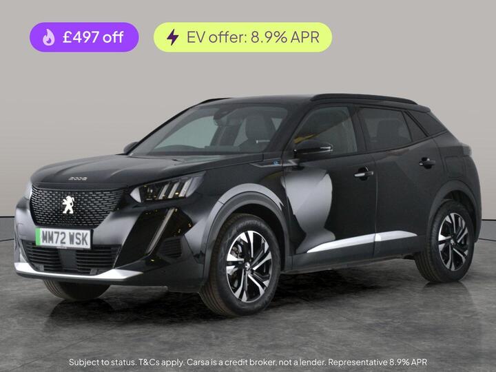 Peugeot E-2008 50kWh GT Auto 5dr (7kW Charger)