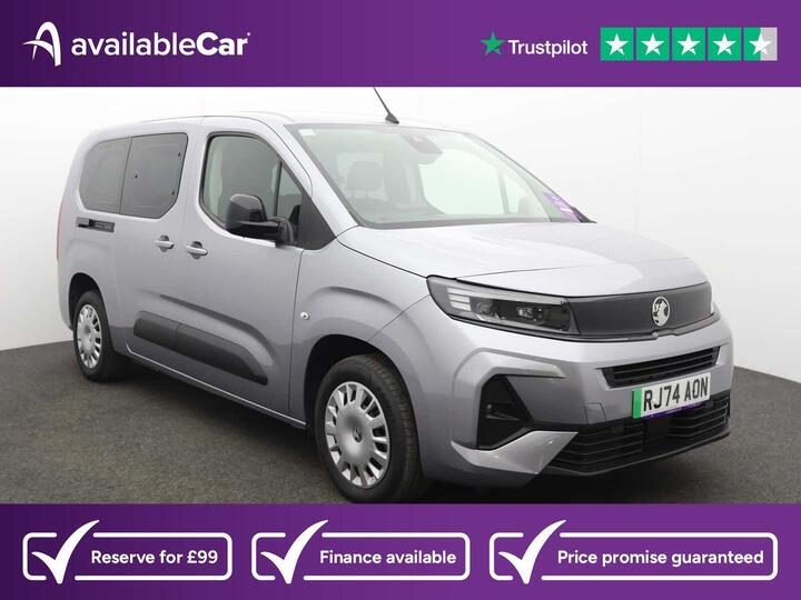 Vauxhall Combo Life Electric 52kWh Design XL MPV Auto 5dr (11kW Charger)
