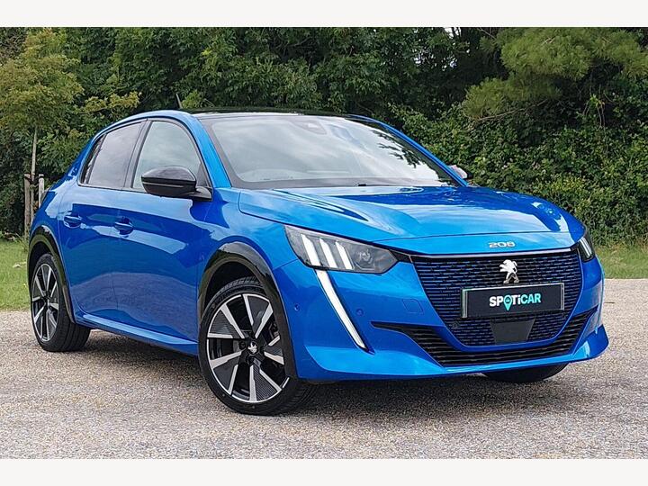 Peugeot E-208 50kWh GT Auto 5dr (7kW Charger) Peugeot E-208 50kWh GT Auto 5dr (7kW Charger)