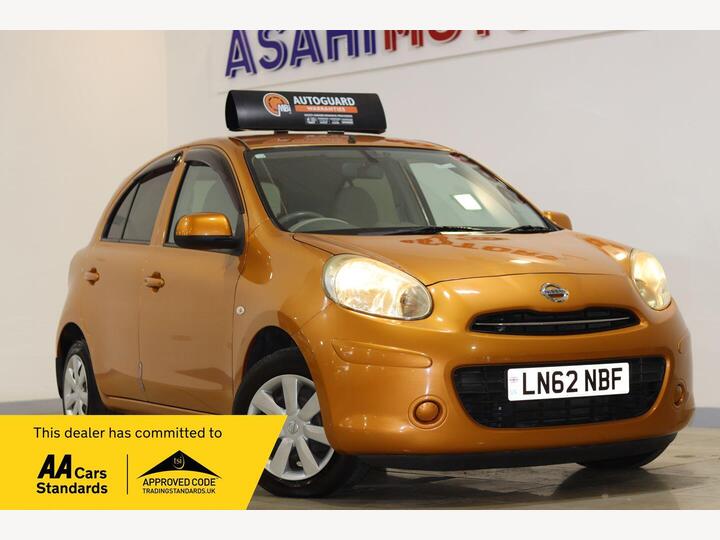 Nissan Micra 1.2 12V 30 CVT Euro 5 5dr Nissan Micra 1.2 12V 30 CVT Euro 5 5dr