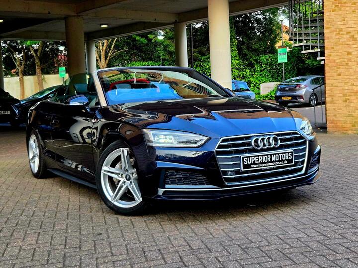 Audi A5 Cabriolet 2.0 TDI S Line S Tronic Euro 6 (s/s) 2dr Audi A5 Cabriolet 2.0 TDI S Line S Tronic Euro 6 (s/s) 2dr