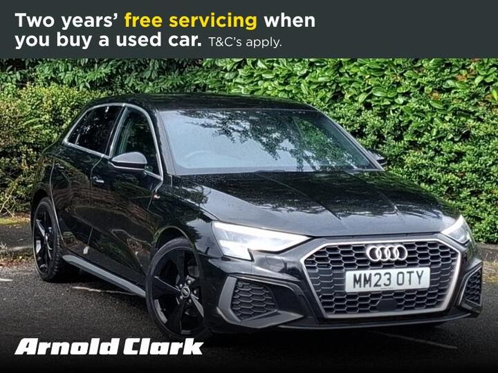 Audi A3 1.0 TFSI 30 S Line Sportback S Tronic Euro 6 (s/s) 5dr