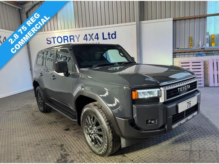 Toyota LAND CRUISER 2.7999999999999998l AUTO  201 BHP SAT NAV+POWER TAILGATE+LEATHER