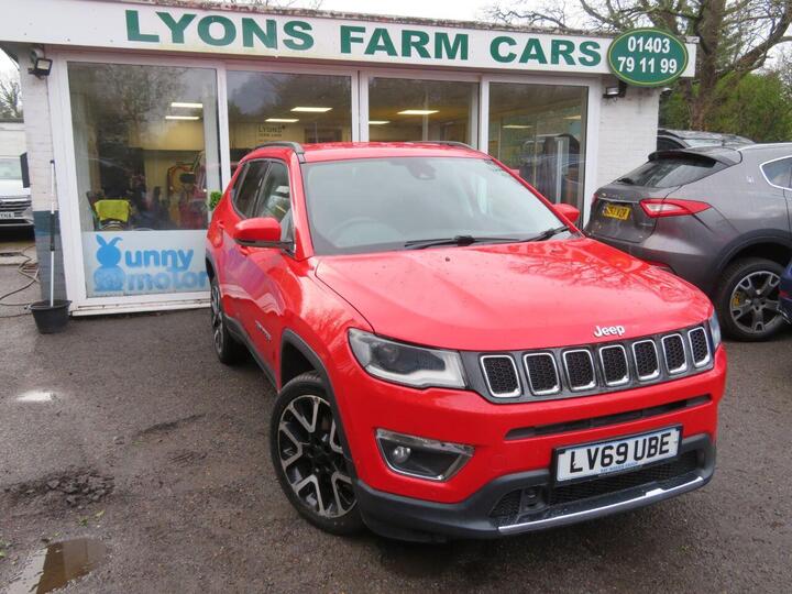Jeep COMPASS 1.4T MultiAirII Limited Auto 4WD Euro 6 (s/s) 5dr Jeep COMPASS 1.4T MultiAirII Limited Auto 4WD Euro 6 (s/s) 5dr