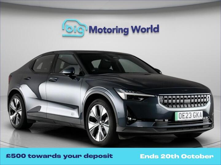 Polestar Polestar 2 Single Motor 69kWh Standard Range Fastback Auto FWD 5dr