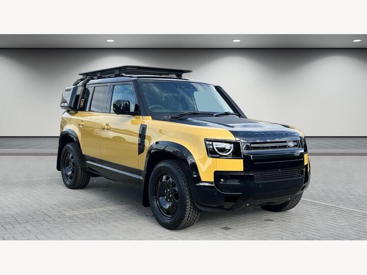 Land Rover Defender 110 3.0 D350 MHEV Trophy Edition Deep Sandglow Auto 4WD Euro 6 (s/s) 5dr