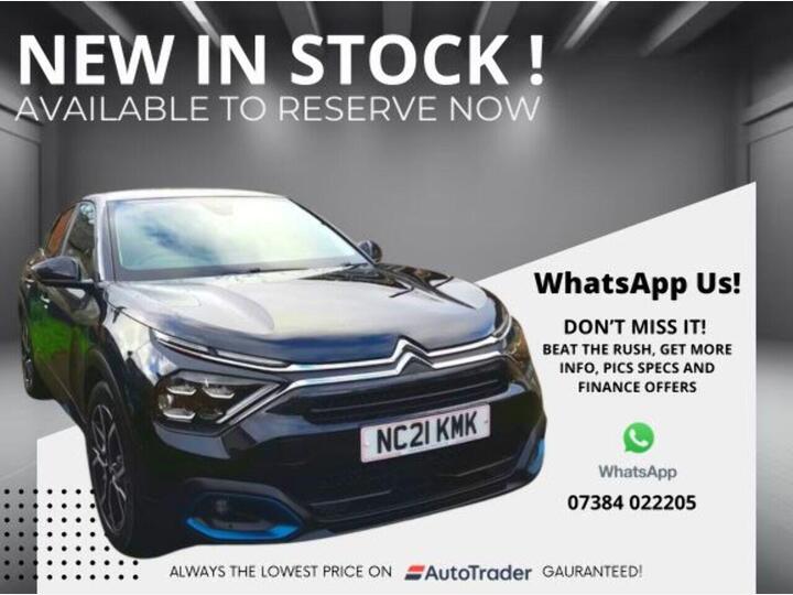 Citroen E-C4 50kWh Shine Auto 5dr