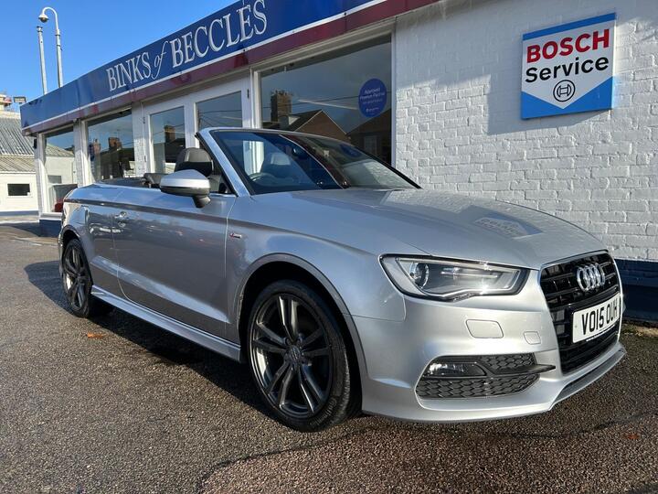 Audi A3 Cabriolet 1.4 TFSI CoD S Line Euro 6 (s/s) 2dr