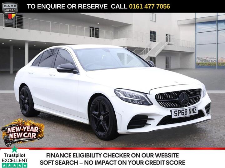 Mercedes-Benz C-CLASS 1.5 C200 MHEV EQ Boost AMG Line G-Tronic+ Euro 6 (s/s) 4dr