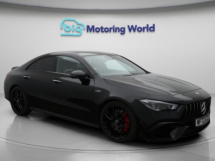 Mercedes-Benz CLA 2.0 CLA45 AMG S Plus Coupe 8G-DCT 4MATIC+ Euro 6 (s/s) 4dr Mercedes-Benz CLA 2.0 CLA45 AMG S Plus Coupe 8G-DCT 4MATIC+ Euro 6 (s/s) 4dr