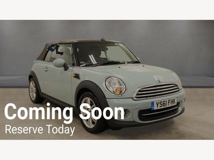 MINI Convertible 1.6 Cooper Euro 5 (s/s) 2dr