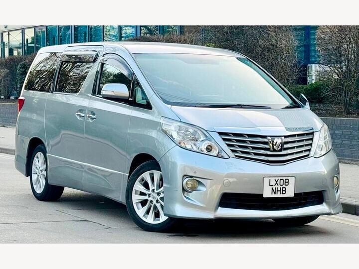 Toyota Alphard 8 Seater Petrol Auto Ulez Qualified Toyota Alphard 8 Seater Petrol Auto Ulez Qualified