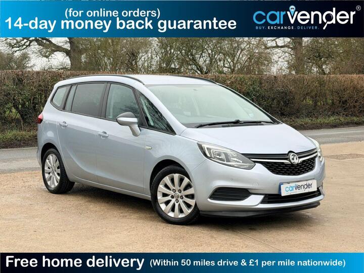 Vauxhall ZAFIRA TOURER 1.4i Turbo Design Euro 6 5dr