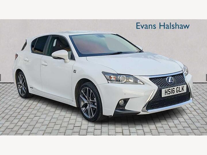 Lexus CT HATCHBACK 1.8 200h F Sport CVT Euro 6 (s/s) 5dr