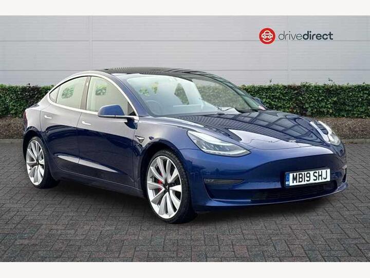 Tesla MODEL 3 (Dual Motor) Performance Auto 4WDE 4dr (Performance Upgrade)