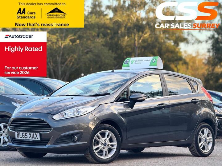 Ford Fiesta 1.0T EcoBoost Zetec Euro 6 (s/s) 5dr