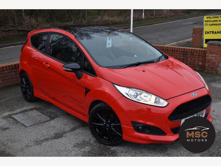 Ford Fiesta 1.0T EcoBoost Zetec S Red Edition Euro 6 (s/s) 3dr