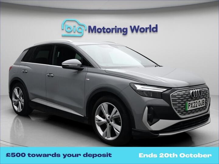 Audi Q4 E-tron 35 S Line Auto 5dr 55kWh
