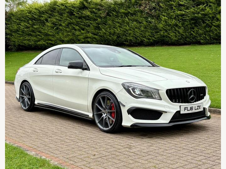 Mercedes-Benz CLA 2.0 CLA45 AMG Coupe SpdS DCT 4MATIC Euro 6 (s/s) 4dr Mercedes-Benz CLA 2.0 CLA45 AMG Coupe SpdS DCT 4MATIC Euro 6 (s/s) 4dr