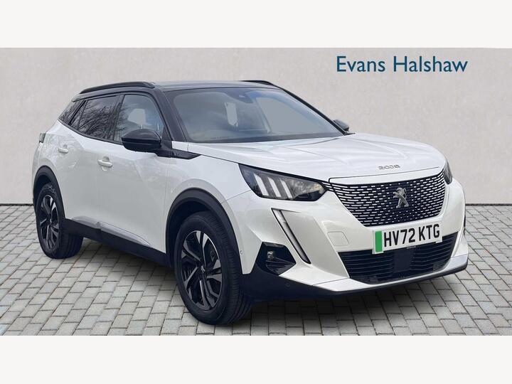 Peugeot E-2008 50kWh GT Auto 5dr (7kW Charger) Peugeot E-2008 50kWh GT Auto 5dr (7kW Charger)