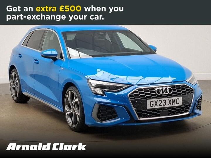 Audi A3 1.0 TFSI 30 S Line Sportback S Tronic Euro 6 (s/s) 5dr